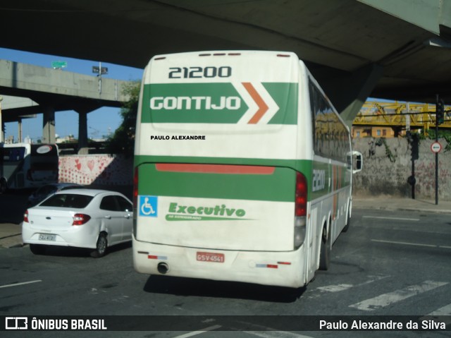 Empresa Gontijo de Transportes 21200 na cidade de Belo Horizonte, Minas Gerais, Brasil, por Paulo Alexandre da Silva. ID da foto: 11747405.