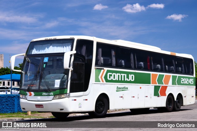 Empresa Gontijo de Transportes 20245 na cidade de São Paulo, São Paulo, Brasil, por Rodrigo Coimbra. ID da foto: 11746359.