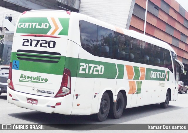 Empresa Gontijo de Transportes 21720 na cidade de Salvador, Bahia, Brasil, por Itamar dos Santos. Número da foto: #11745987.