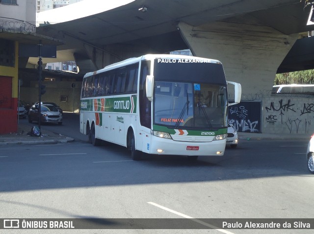 Empresa Gontijo de Transportes 21200 na cidade de Belo Horizonte, Minas Gerais, Brasil, por Paulo Alexandre da Silva. ID da foto: 11747396.