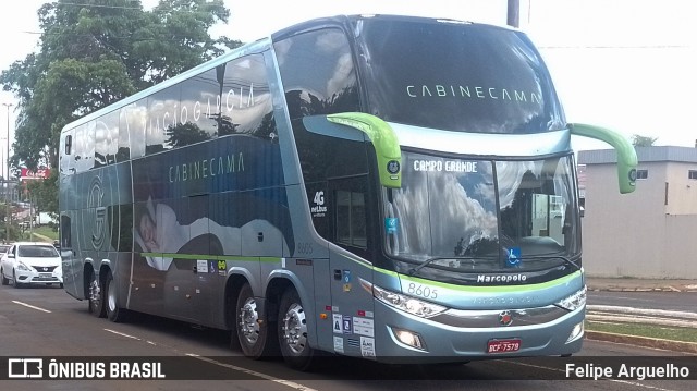 Viação Garcia 8605 na cidade de Campo Grande, Mato Grosso do Sul, Brasil, por Felipe Arguelho. Número da foto: #11746730.