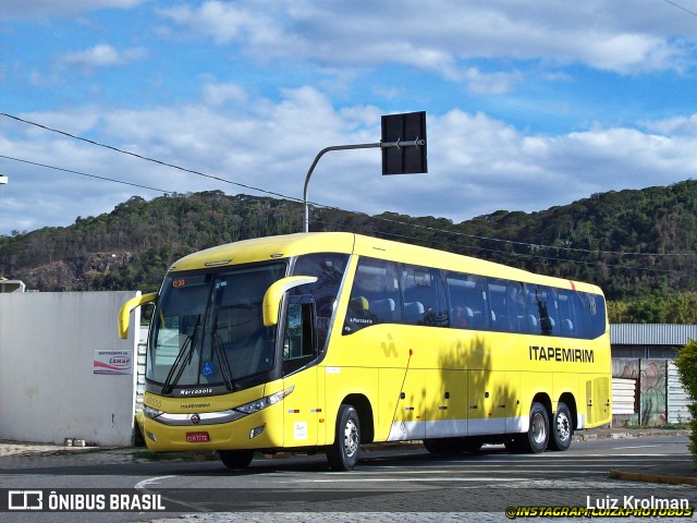 Viação Itapemirim 60555 na cidade de Juiz de Fora, Minas Gerais, Brasil, por Luiz Krolman. Número da foto: #11769547.
