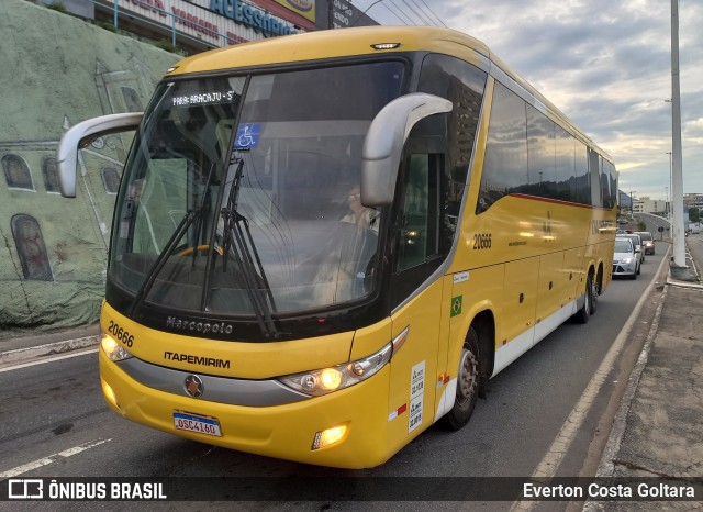 Viação Nova Itapemirim 20666 na cidade de Cariacica, Espírito Santo, Brasil, por Everton Costa Goltara. Número da foto: #11769740.