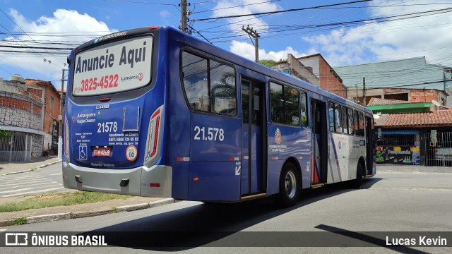 Viação Osasco 21.578 na cidade de Osasco, São Paulo, Brasil, por Lucas Kevin. ID da foto: 11769346.