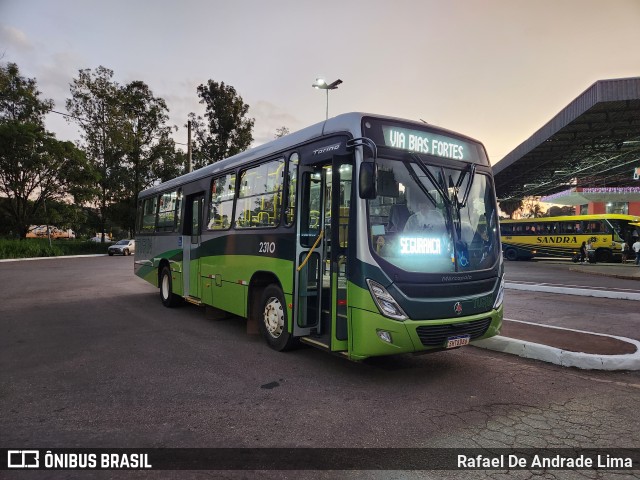 Turin Transportes 2310 na cidade de Congonhas, Minas Gerais, Brasil, por Rafael De Andrade Lima. ID da foto: 11768336.