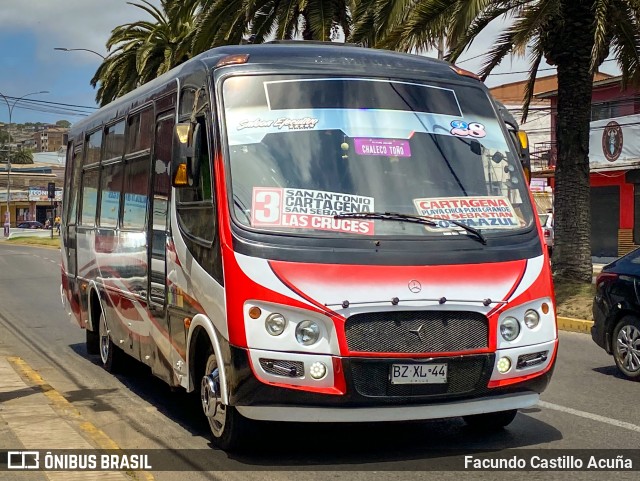 Buses Nuevo Amanecer 28 na cidade de San Antonio, San Antonio, Valparaíso, Chile, por Facundo Castillo Acuña. ID da foto: 11770834.