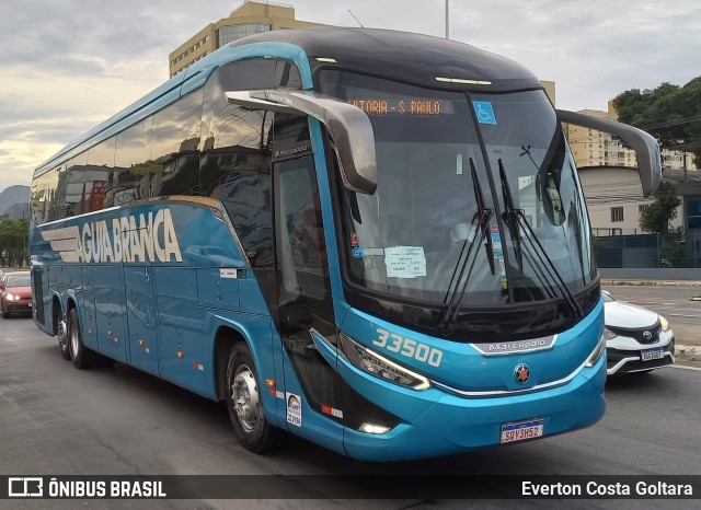 Viação Águia Branca 33500 na cidade de Cariacica, Espírito Santo, Brasil, por Everton Costa Goltara. Número da foto: #11769717.