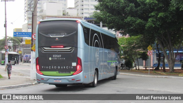 Viação Garcia 82069 na cidade de São Paulo, São Paulo, Brasil, por Rafael Ferreira Lopes. Número da foto: #11770608.
