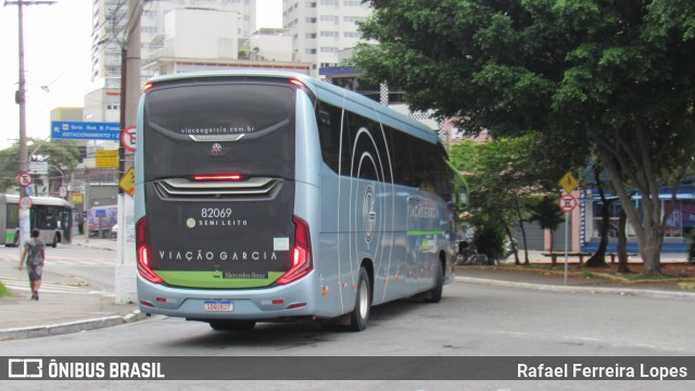 Viação Garcia 82069 na cidade de São Paulo, São Paulo, Brasil, por Rafael Ferreira Lopes. ID da foto: 11770608.