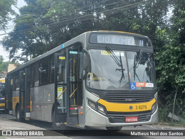 Transunião Transportes 3 6270 na cidade de São Paulo, São Paulo, Brasil, por Matheus Neri dos Santos. Número da foto: #11769903.