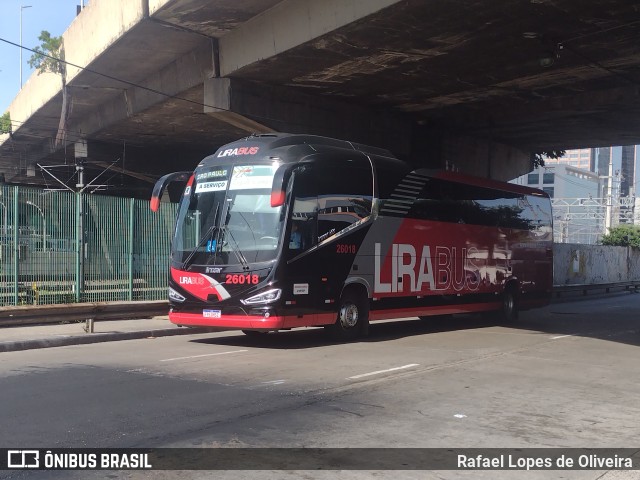 Lirabus 26018 na cidade de São Paulo, São Paulo, Brasil, por Rafael Lopes de Oliveira. ID da foto: 11768200.