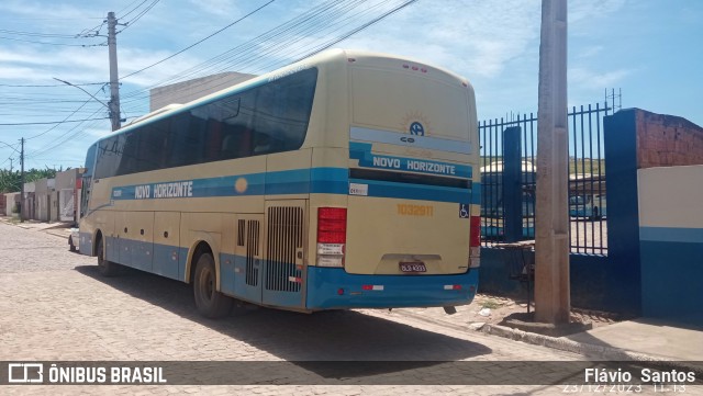 Viação Novo Horizonte 1032911 na cidade de Barra da Estiva, Bahia, Brasil, por Flávio  Santos. Número da foto: #11769901.