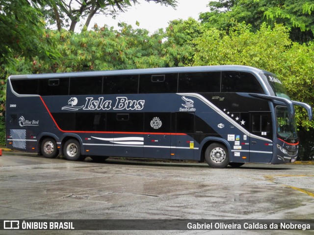 Isla Bus Transportes 2800 na cidade de São Paulo, São Paulo, Brasil, por Gabriel Oliveira Caldas da Nobrega. Número da foto: #11769904.