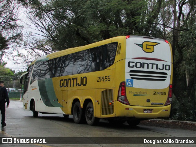 Empresa Gontijo de Transportes 21455 na cidade de São Paulo, São Paulo, Brasil, por Douglas Célio Brandao. ID da foto: 11769379.