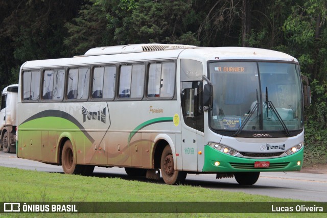 Turin Transportes 11010 na cidade de Conselheiro Lafaiete, Minas Gerais, Brasil, por Lucas Oliveira. ID da foto: 11773641.