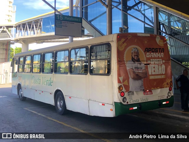 Empresa de Transportes Costa Verde 7287 na cidade de Lauro de Freitas, Bahia, Brasil, por André Pietro  Lima da Silva. Número da foto: #11772114.