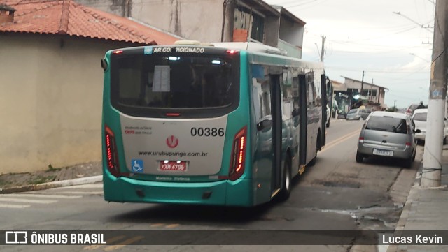 Auto Viação Urubupungá 00386 na cidade de Osasco, São Paulo, Brasil, por Lucas Kevin. Número da foto: #11773364.
