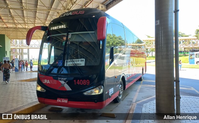 Lirabus 14089 na cidade de Paulínia, São Paulo, Brasil, por Allan Henrique. ID da foto: 11772721.