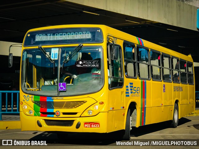 Borborema Imperial Transportes 301 na cidade de Recife, Pernambuco, Brasil, por Wendel Miguel /MIGUELPHOTOBUS. ID da foto: 11771869.