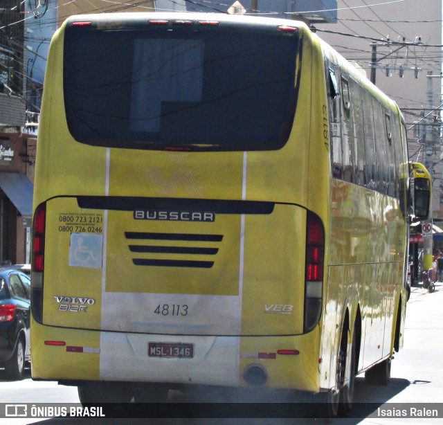 Viação Itapemirim 48113 na cidade de Aparecida, São Paulo, Brasil, por Isaias Ralen. ID da foto: 11774431.