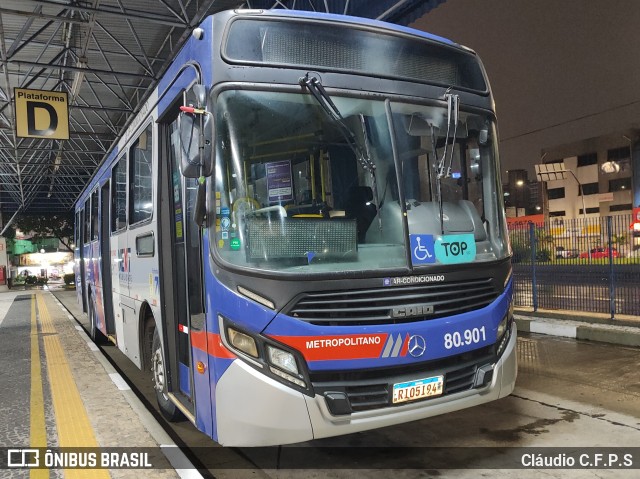 Next Mobilidade - ABC Sistema de Transporte 80.901 na cidade de São Bernardo do Campo, São Paulo, Brasil, por Cláudio C.F.P.S. ID da foto: 11773336.