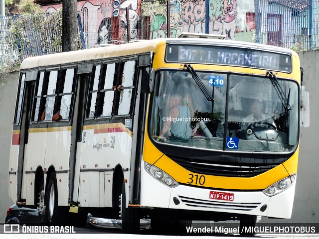 Empresa Metropolitana 310 na cidade de Recife, Pernambuco, Brasil, por Wendel Miguel /MIGUELPHOTOBUS. ID da foto: 11773805.