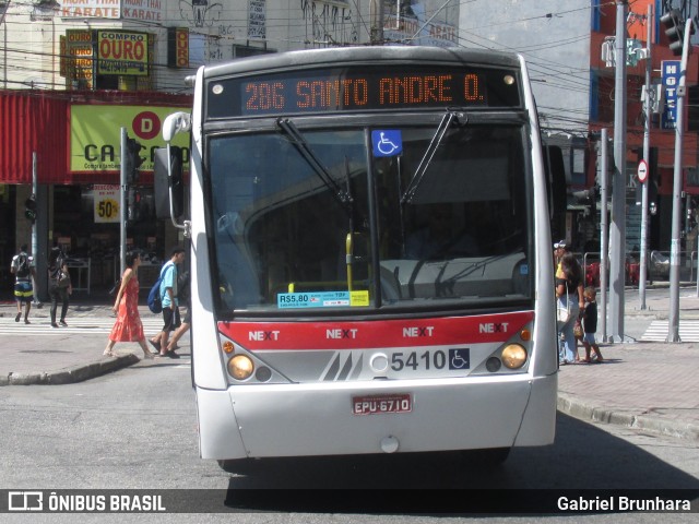 Next Mobilidade - ABC Sistema de Transporte 5410 na cidade de Santo André, São Paulo, Brasil, por Gabriel Brunhara. Número da foto: #11773777.
