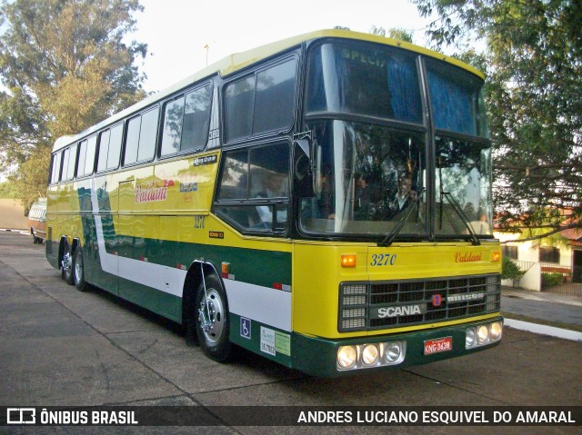 Valdani Turismo 3270 na cidade de Cambé, Paraná, Brasil, por ANDRES LUCIANO ESQUIVEL DO AMARAL. ID da foto: 11772906.