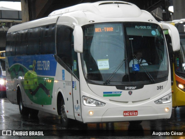 Bel-Tour Transportes e Turismo 381 na cidade de Rio de Janeiro, Rio de Janeiro, Brasil, por Augusto César. Número da foto: #11772139.