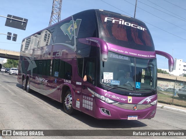 Frilocar Viagem e Turismo RJ 894.008 na cidade de São Paulo, São Paulo, Brasil, por Rafael Lopes de Oliveira. Número da foto: #11771594.