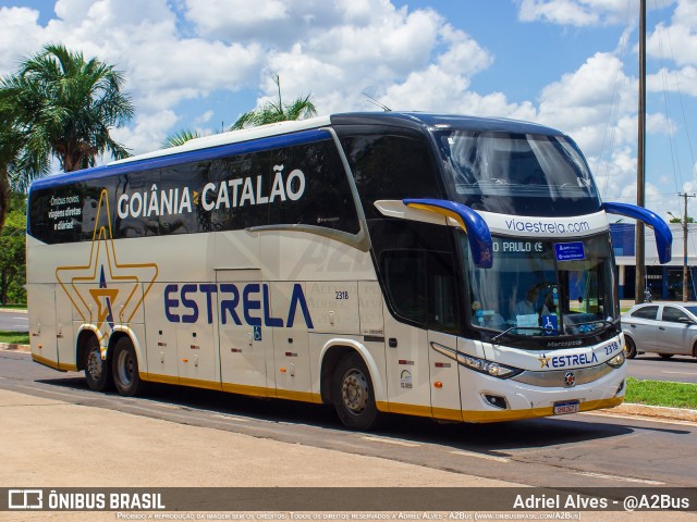 Viação Estrela 2318 na cidade de Campo Grande, Mato Grosso do Sul, Brasil, por Adriel Alves - @A2Bus. ID da foto: 11771685.