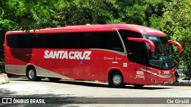 Viação Santa Cruz 27620 na cidade de São Paulo, São Paulo, Brasil, por Cle Giraldi. ID da foto: 11774106.