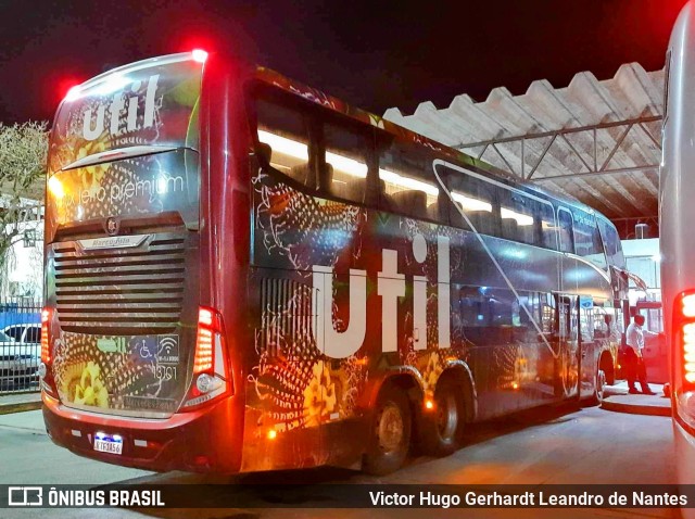 UTIL - União Transporte Interestadual de Luxo 13101 na cidade de Macaé, Rio de Janeiro, Brasil, por Victor Hugo Gerhardt Leandro de Nantes. Número da foto: #11772426.