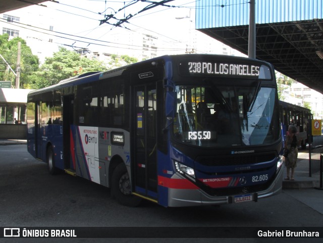 Next Mobilidade - ABC Sistema de Transporte 82.605 na cidade de Santo André, São Paulo, Brasil, por Gabriel Brunhara. Número da foto: #11773694.