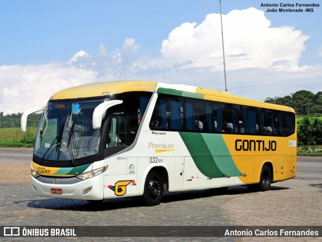 Empresa Gontijo de Transportes 7005 na cidade de João Monlevade, Minas Gerais, Brasil, por Antonio Carlos Fernandes. ID da foto: 11772504.