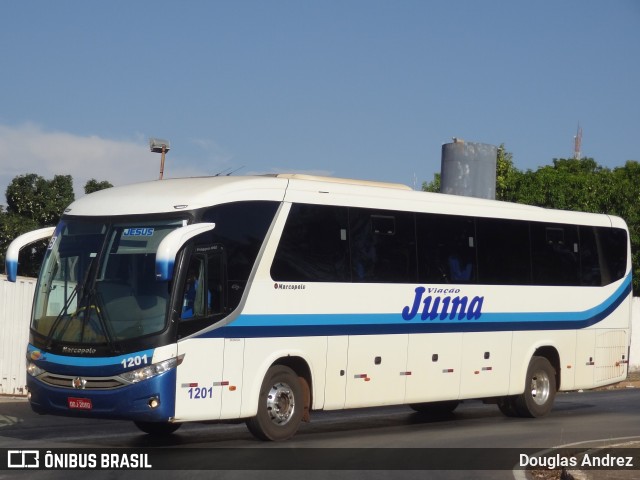 Viação Juína 1201 na cidade de Cuiabá, Mato Grosso, Brasil, por Douglas Andrez. ID da foto: 11777404.