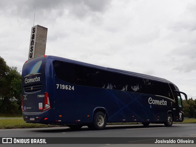 Viação Cometa 719624 na cidade de Embu das Artes, São Paulo, Brasil, por Josivaldo Oliveira. Número da foto: #11776814.