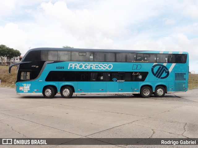 Auto Viação Progresso 6089 na cidade de Natal, Rio Grande do Norte, Brasil, por Rodrigo Gabriel. Número da foto: #11776374.