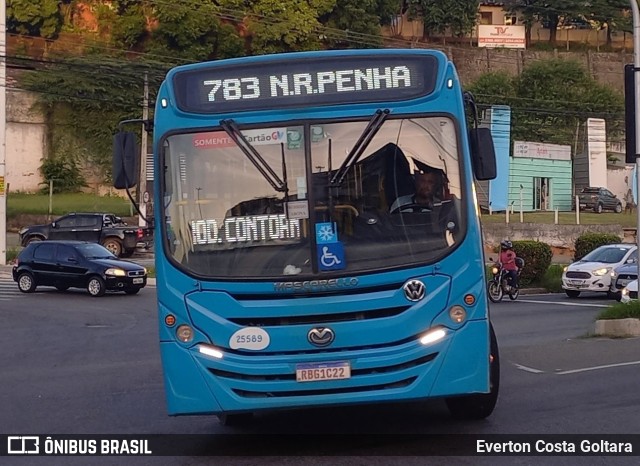 Viação Satélite 25589 na cidade de Cariacica, Espírito Santo, Brasil, por Everton Costa Goltara. Número da foto: #11775282.