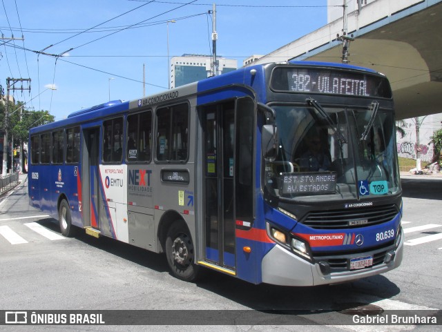 Next Mobilidade - ABC Sistema de Transporte 80.639 na cidade de Santo André, São Paulo, Brasil, por Gabriel Brunhara. Número da foto: #11776886.