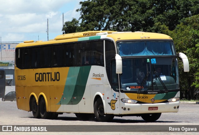 Empresa Gontijo de Transportes 17305 na cidade de Vitória da Conquista, Bahia, Brasil, por Rava Ogawa. Número da foto: #11776806.