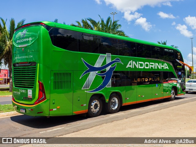 Empresa de Transportes Andorinha 7051 na cidade de Campo Grande, Mato Grosso do Sul, Brasil, por Adriel Alves - @A2Bus. Número da foto: #11775316.