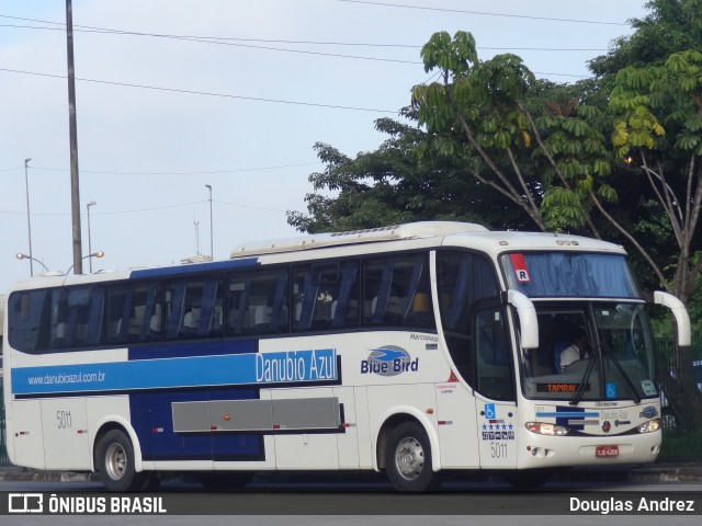 VIDA - Viação Danúbio Azul 5011 na cidade de São Paulo, São Paulo, Brasil, por Douglas Andrez. Número da foto: #11777427.