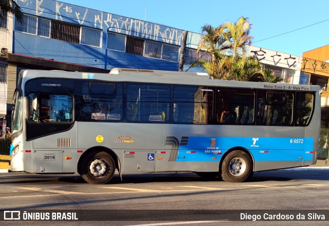 Transwolff Transportes e Turismo 6 6572 na cidade de São Paulo, São Paulo, Brasil, por Diego Cardoso da Silva. ID da foto: 11775443.