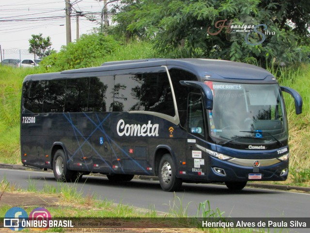 Viação Cometa 722500 na cidade de Campinas, São Paulo, Brasil, por Henrique Alves de Paula Silva. ID da foto: 11775419.