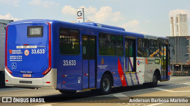 Guarulhos Transportes 33.633 na cidade de Guarulhos, São Paulo, Brasil, por Anderson Barbosa Marinho. ID da foto: 11777101.