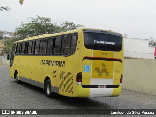 Viação Itapemirim 8525 na cidade de Caruaru, Pernambuco, Brasil, por Lenilson da Silva Pessoa. ID da foto: 11776472.