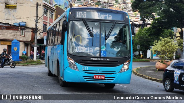 FAOL - Friburgo Auto Ônibus 511 na cidade de Nova Friburgo, Rio de Janeiro, Brasil, por Leonardo Correa Gomes Martins. Número da foto: #11777408.