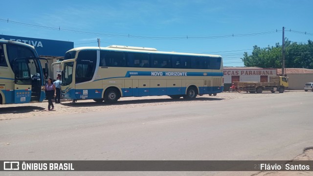 Viação Novo Horizonte 1033311 na cidade de Barra da Estiva, Bahia, Brasil, por Flávio  Santos. ID da foto: 11775007.