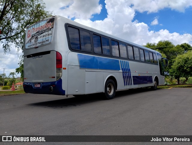 GJ Transportes Busscar na cidade de Santa Fé do Sul, São Paulo, Brasil, por João Vitor Pereira. ID da foto: 11774867.